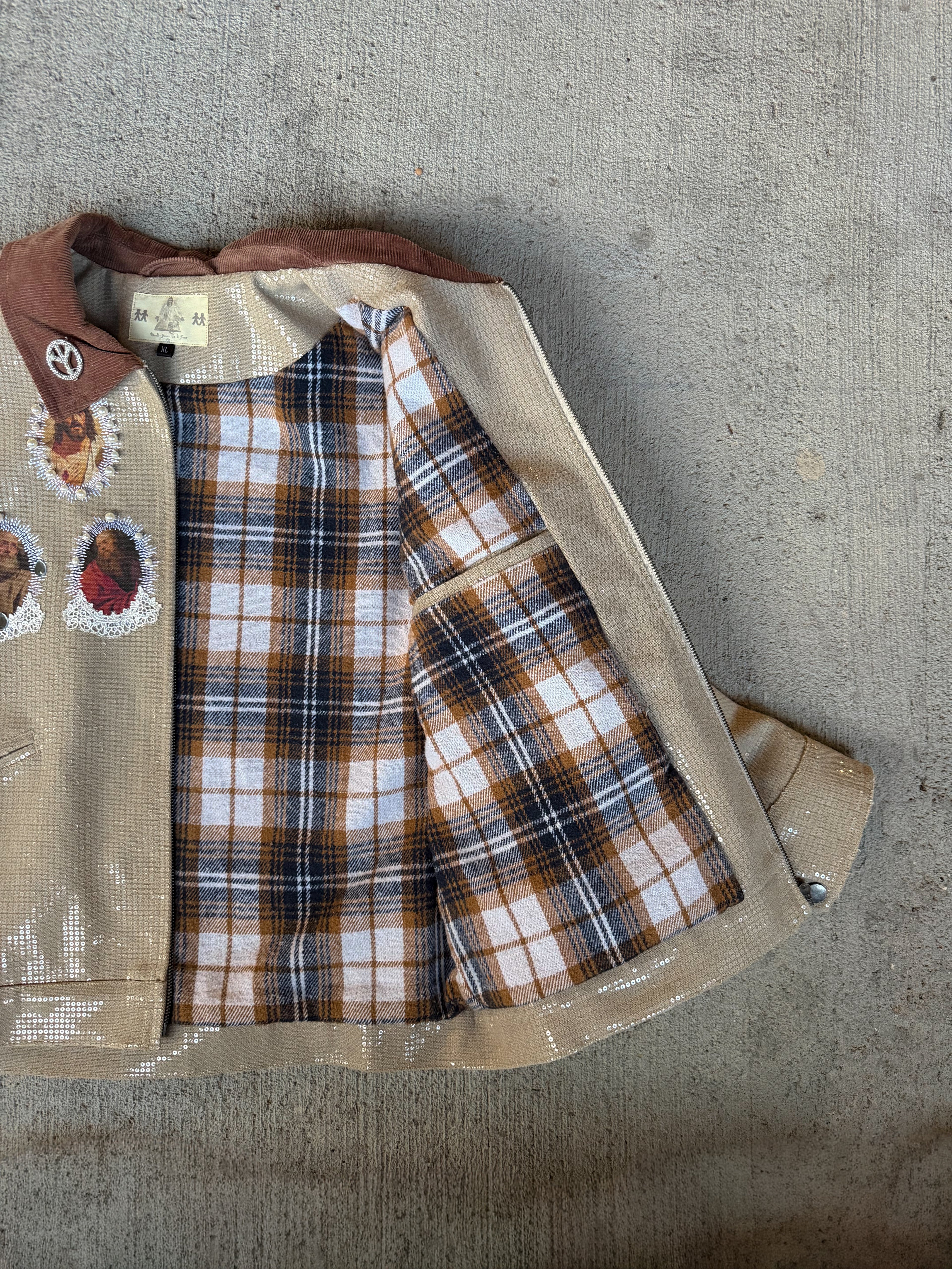 DISIPLES CARHARTT JACKET SEQUIN