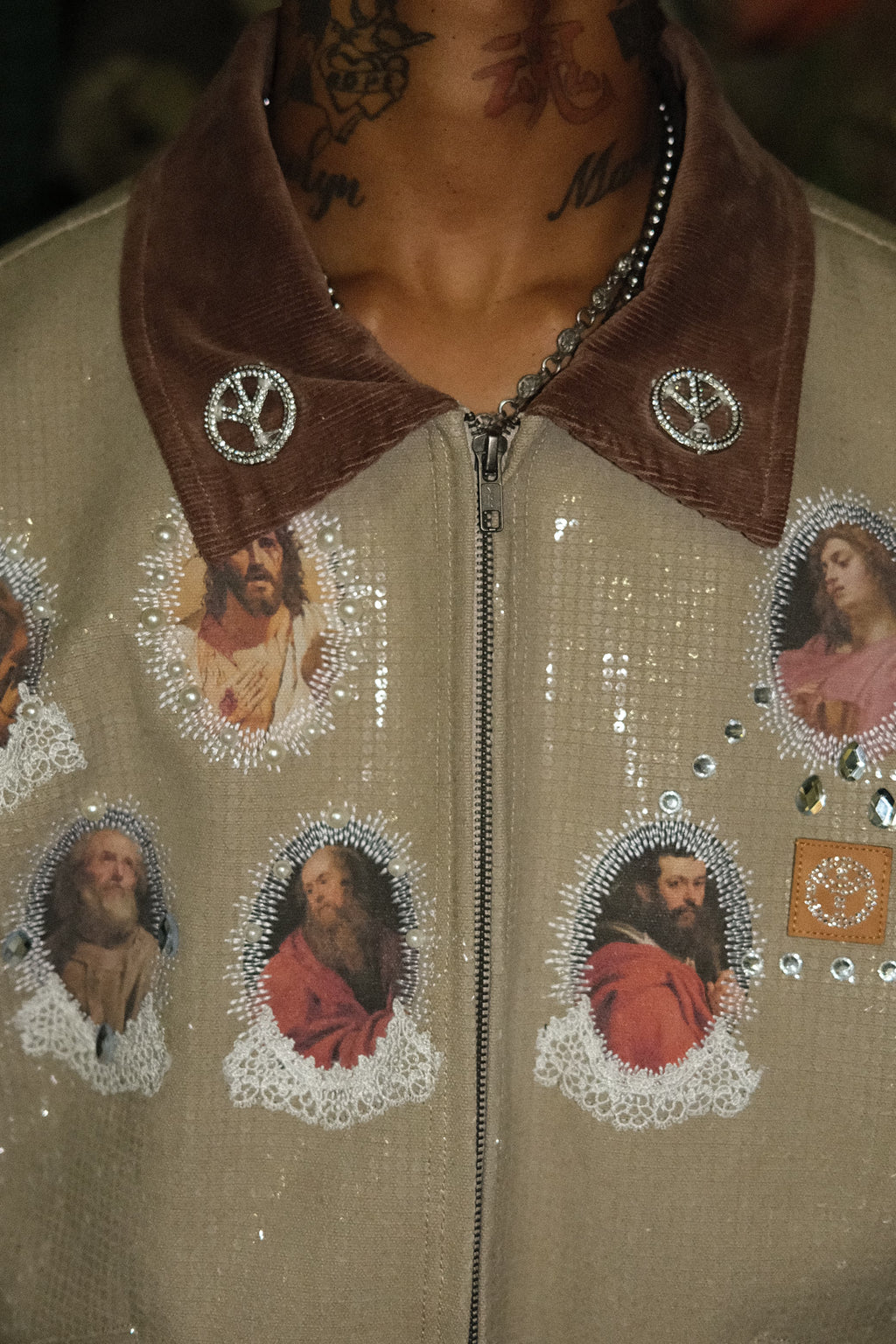 DISIPLES CARHARTT JACKET SEQUIN