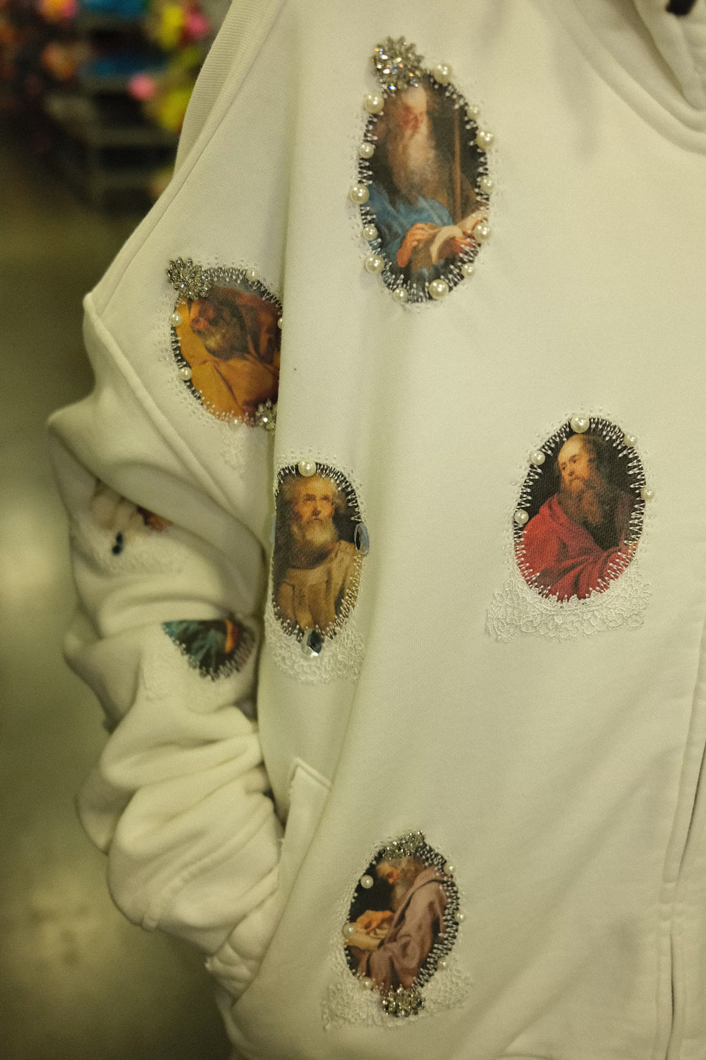 DECIPLES FLORAL ZIPUP