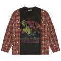 Sequin Flannel Tee