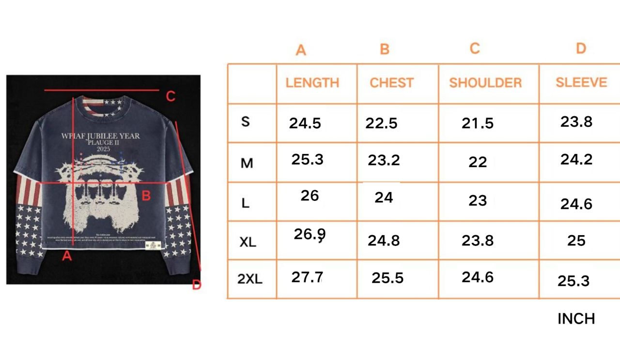 GOD BLESS AMERICA THERMAL LONGSLEEVE