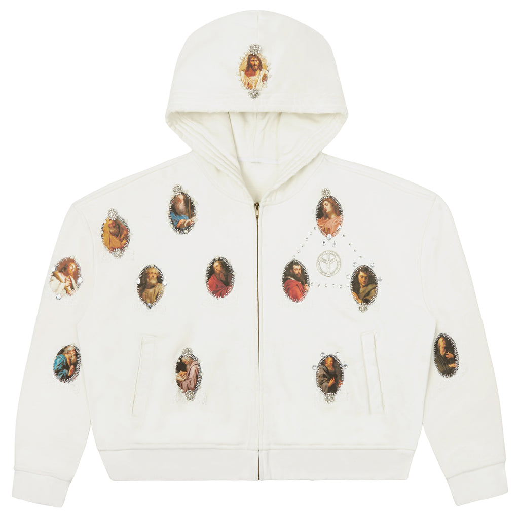 DECIPLES FLORAL ZIPUP