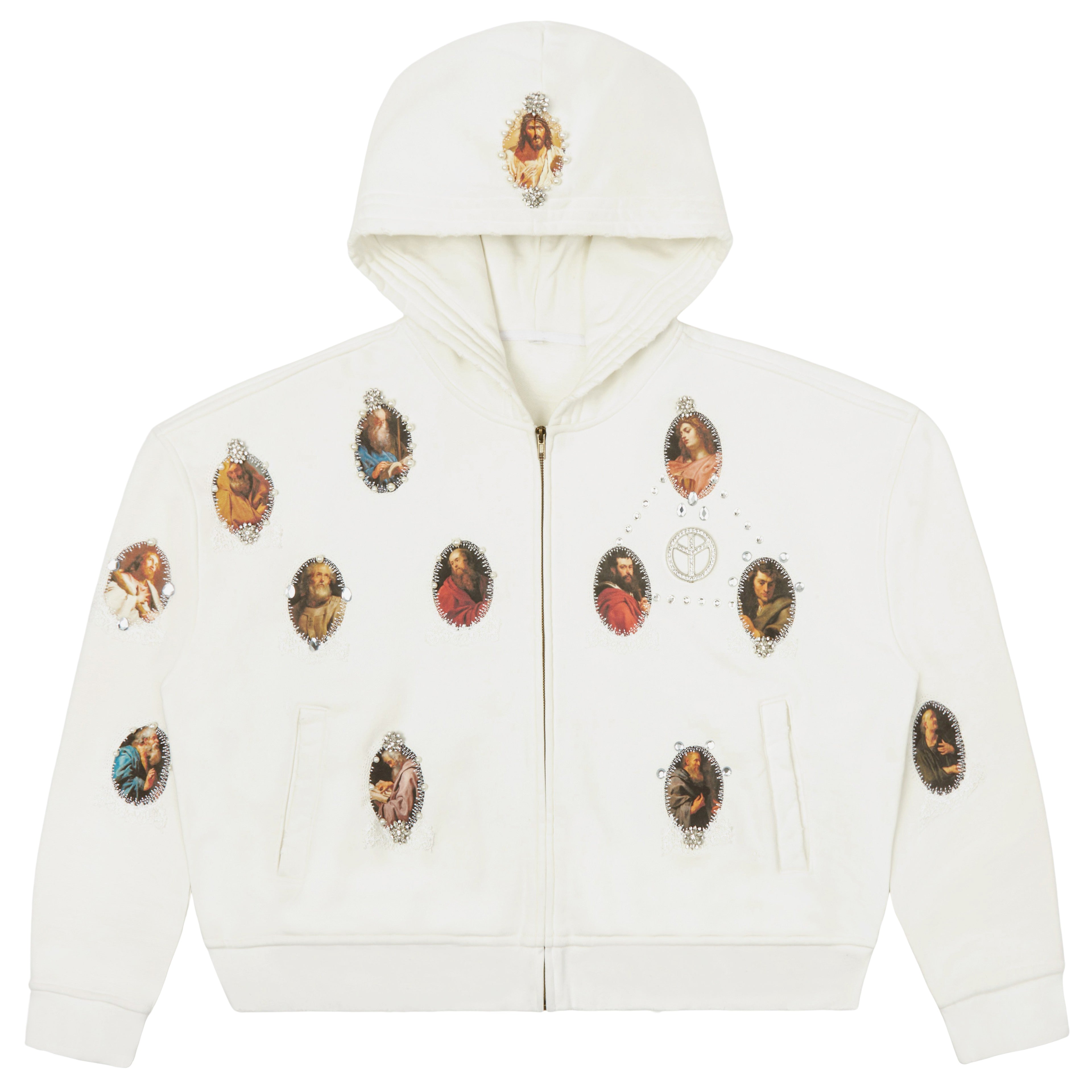 DECIPLES FLORAL ZIPUP